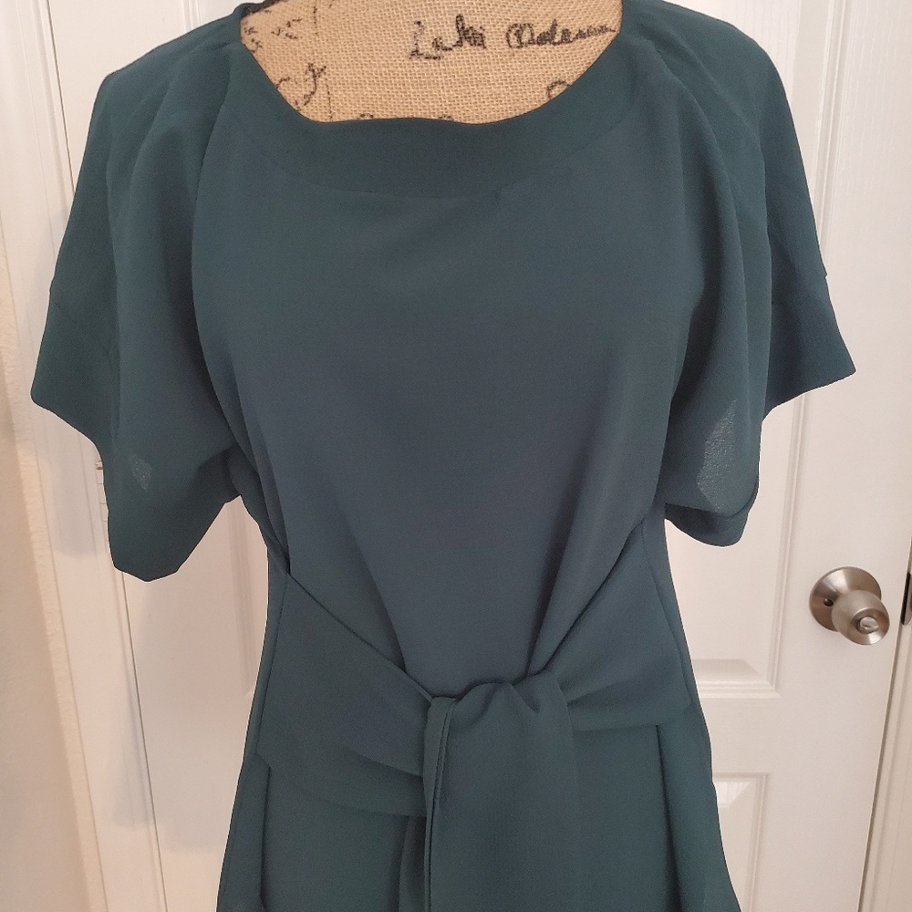 West Kei Dark Green Blouse